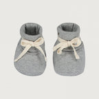 Chaussons bébé gris