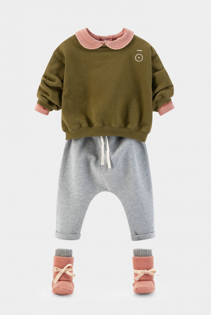 Grey baby pants