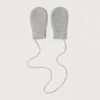 Babies Grey Knitted Mittens RWS