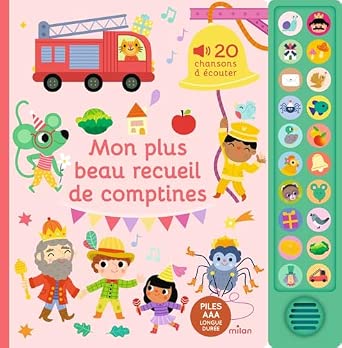 Sound Book Mon plus beau recueil de comptines