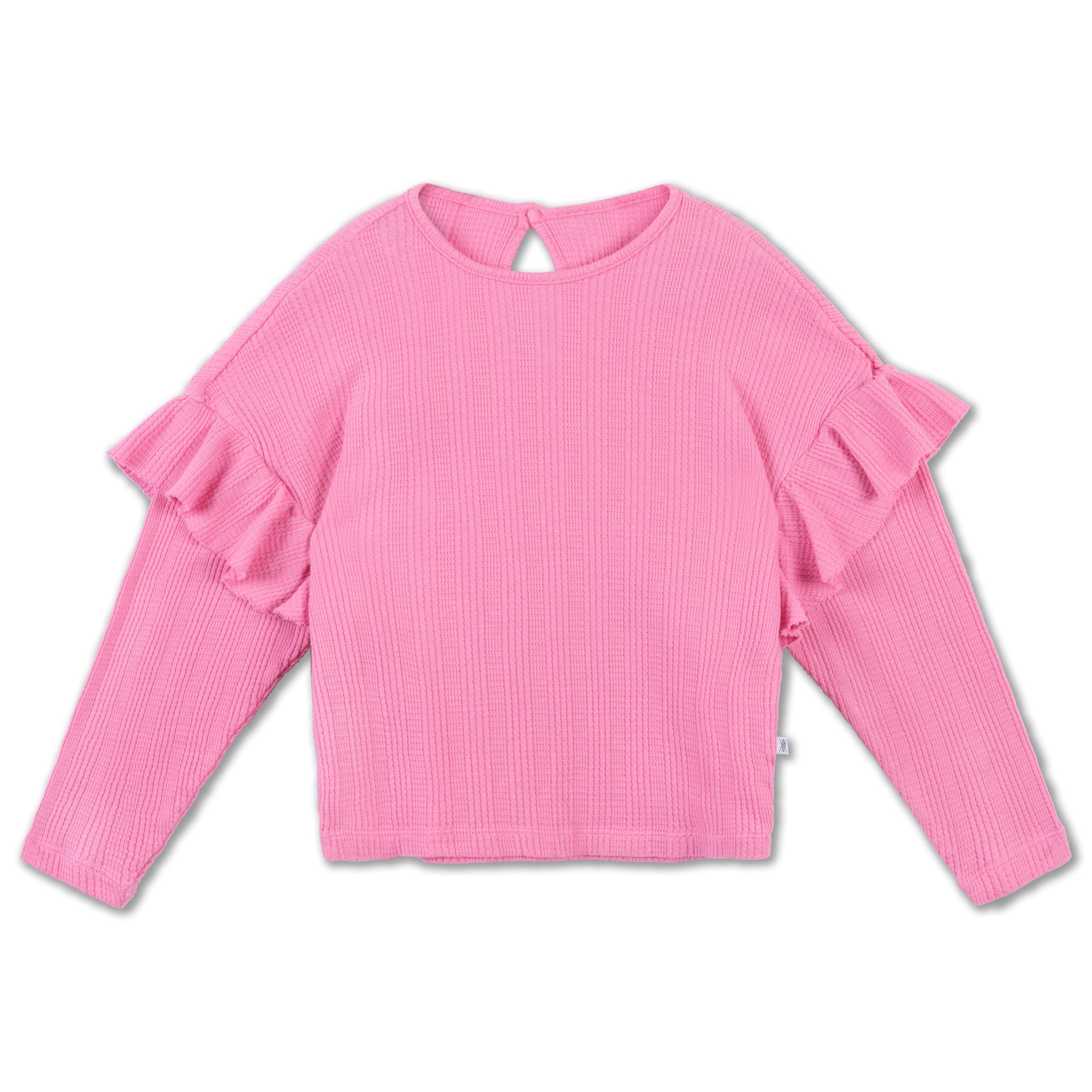 Ruffle tee sweatshirt