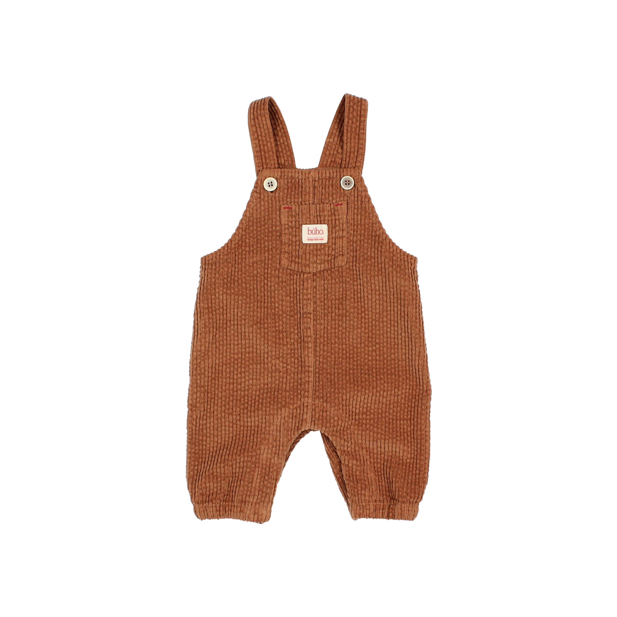 Corduroy Dungaree Camel baby