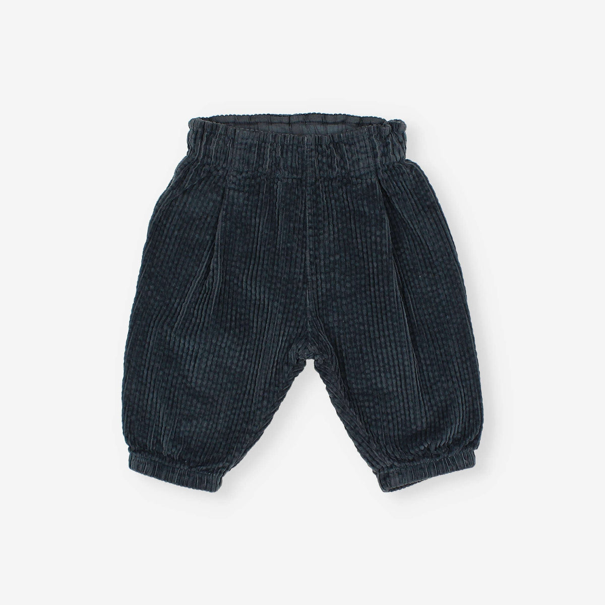 Pantalon en velours côtelé Bleu bébé
