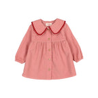 Robe en micro-velours côtelé Rose bébé