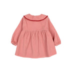 Robe en micro-velours côtelé Rose bébé