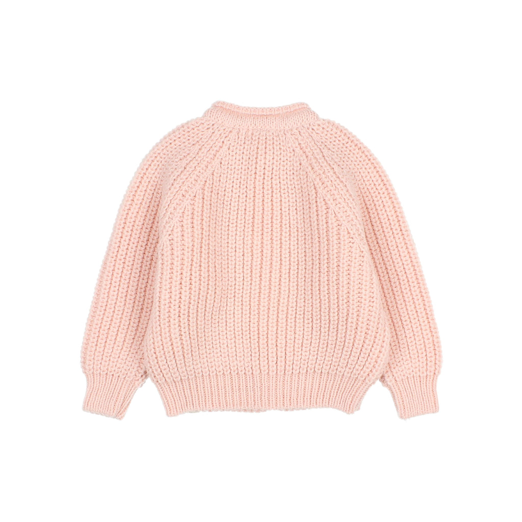 Soft Knit Cardigan Rose baby