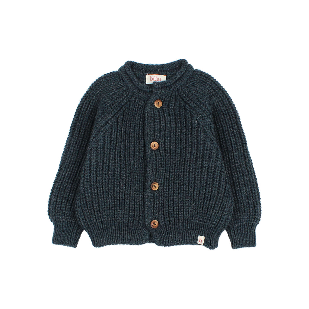 Soft Knit Cardigan Blue baby