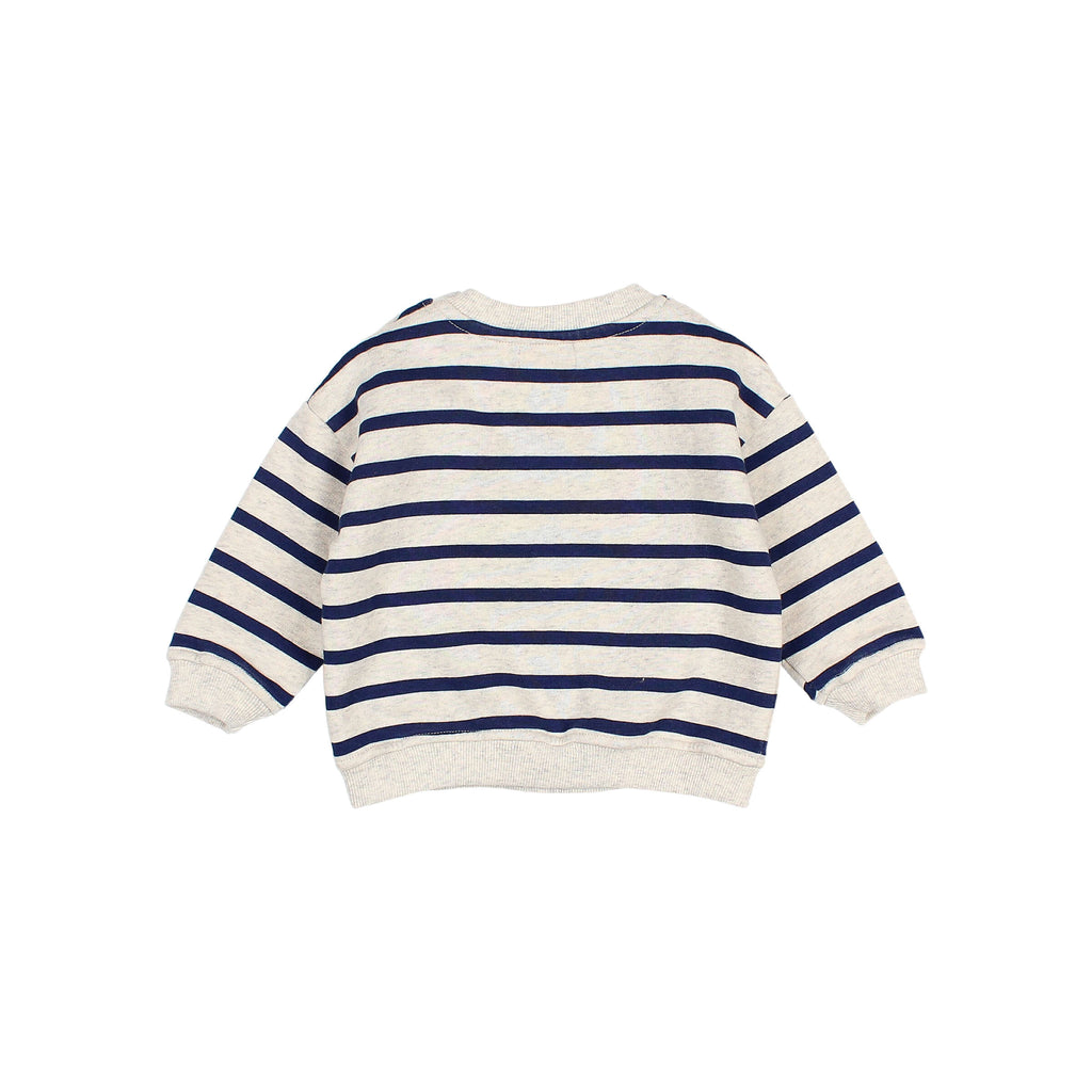 Sweat marin rayé Marine bébé