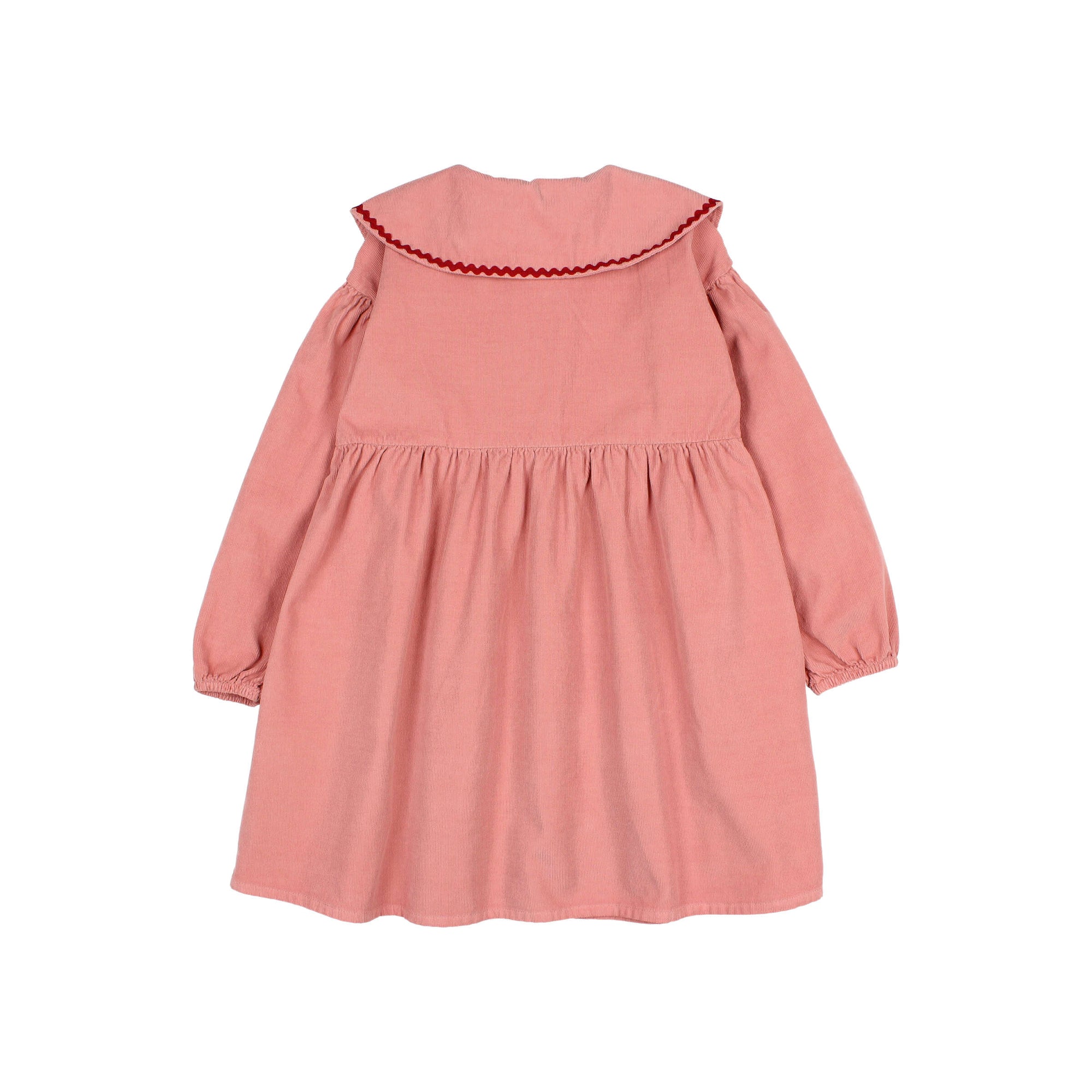 Robe en micro-velours côtelé Rose