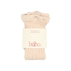 Ribbed Tights Rose