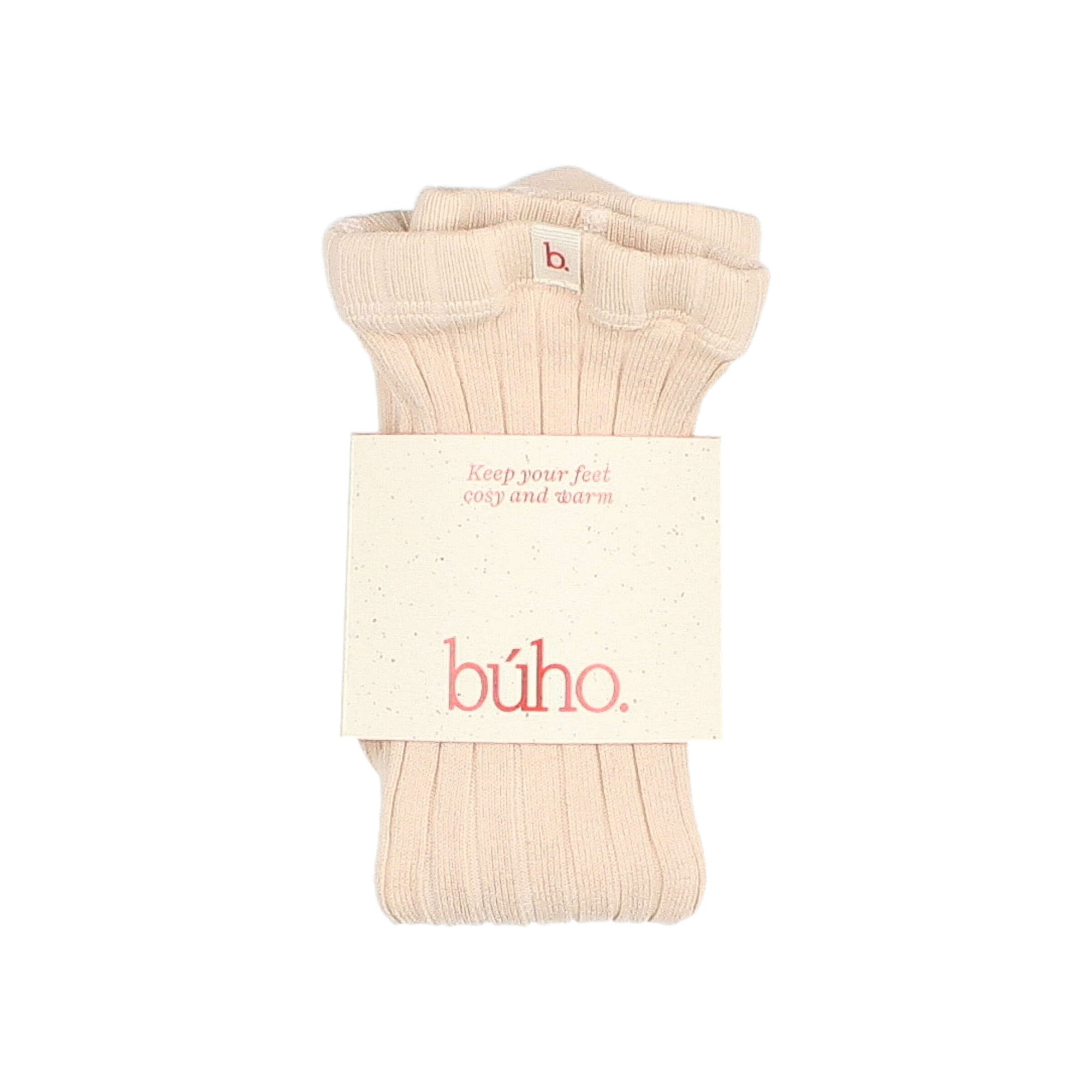 Ribbed Tights Rose