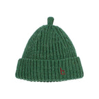 Bonnet en tricot doux Vert
