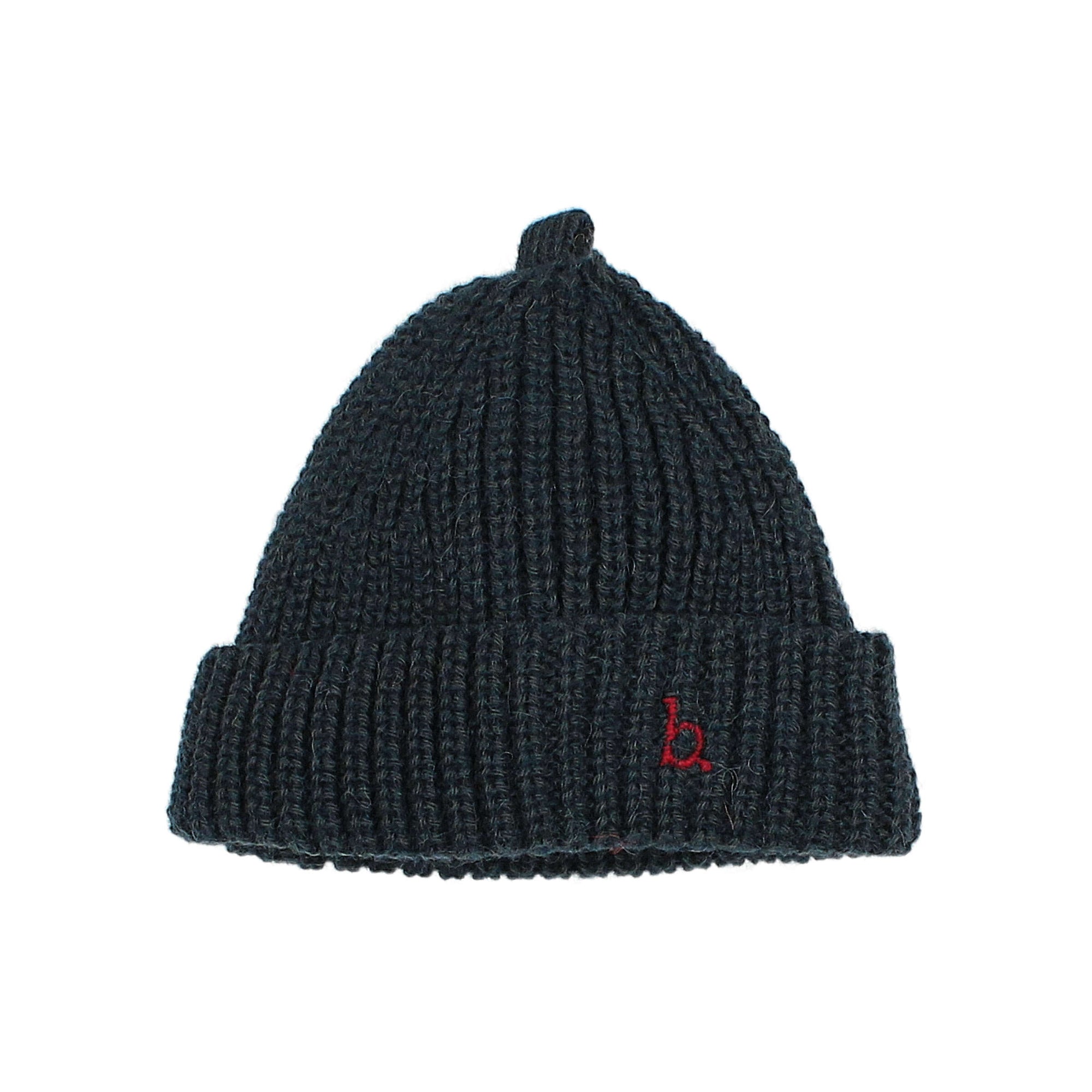 Bonnet en tricot doux Bleu