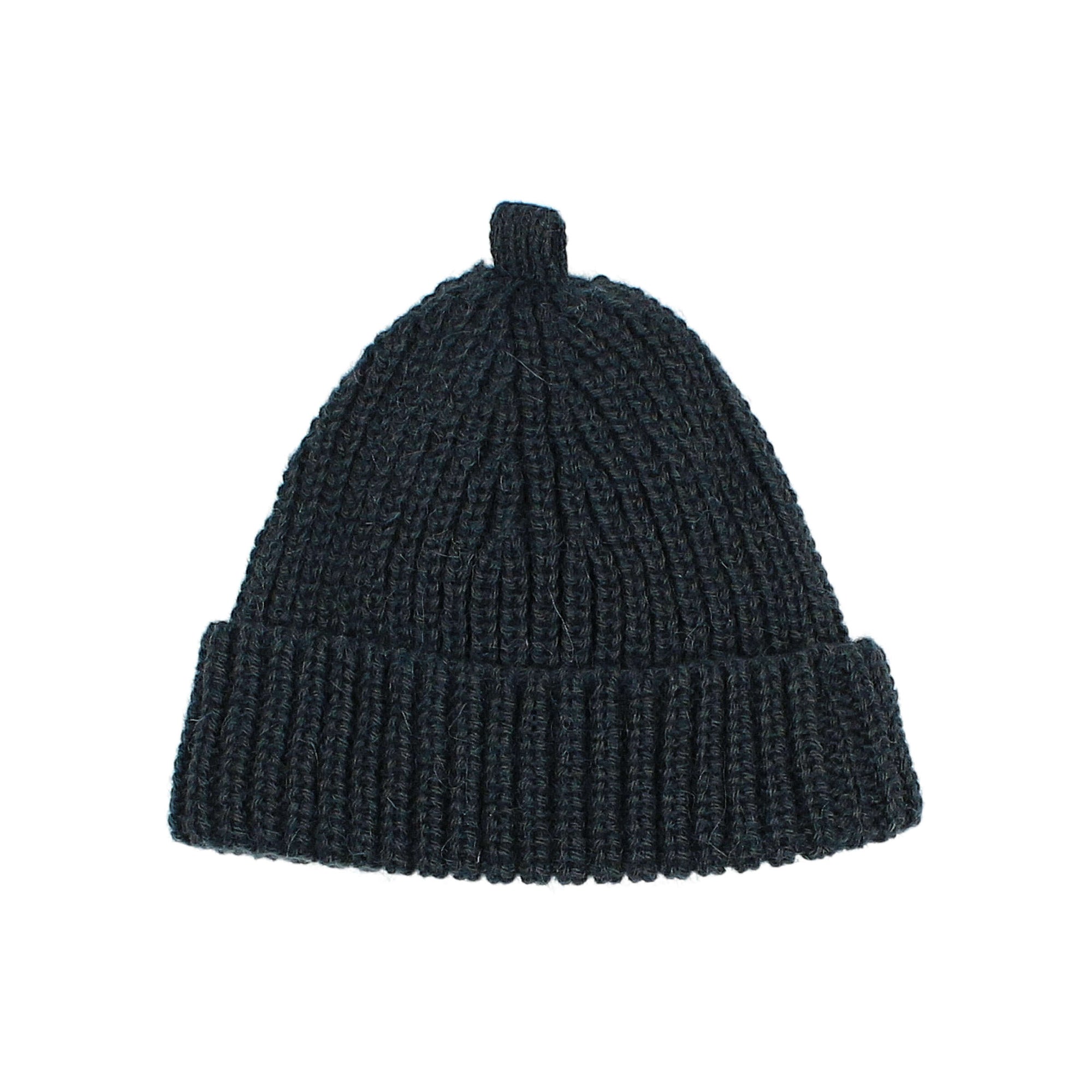 Bonnet en tricot doux Bleu