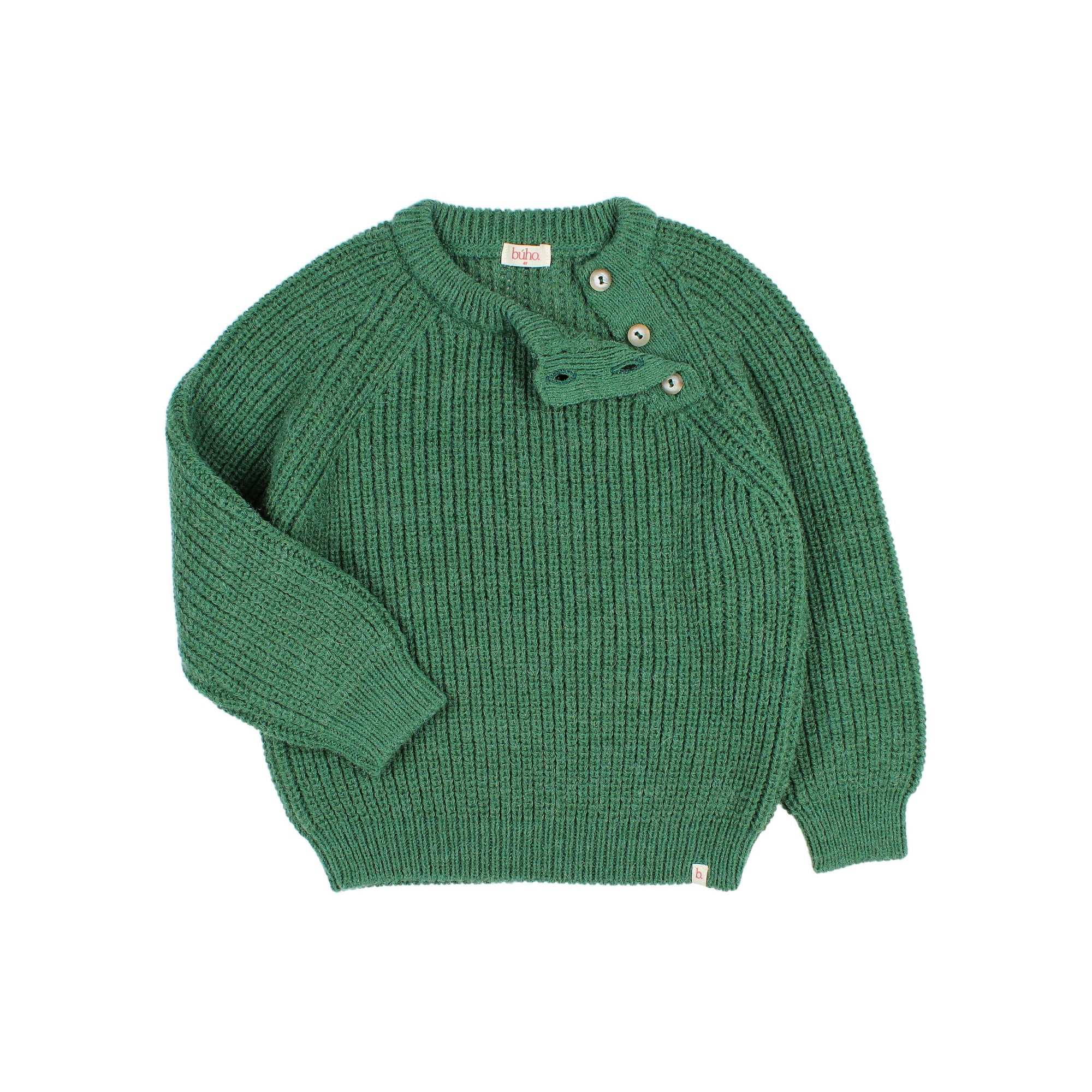 Soft Knit Jumper Green