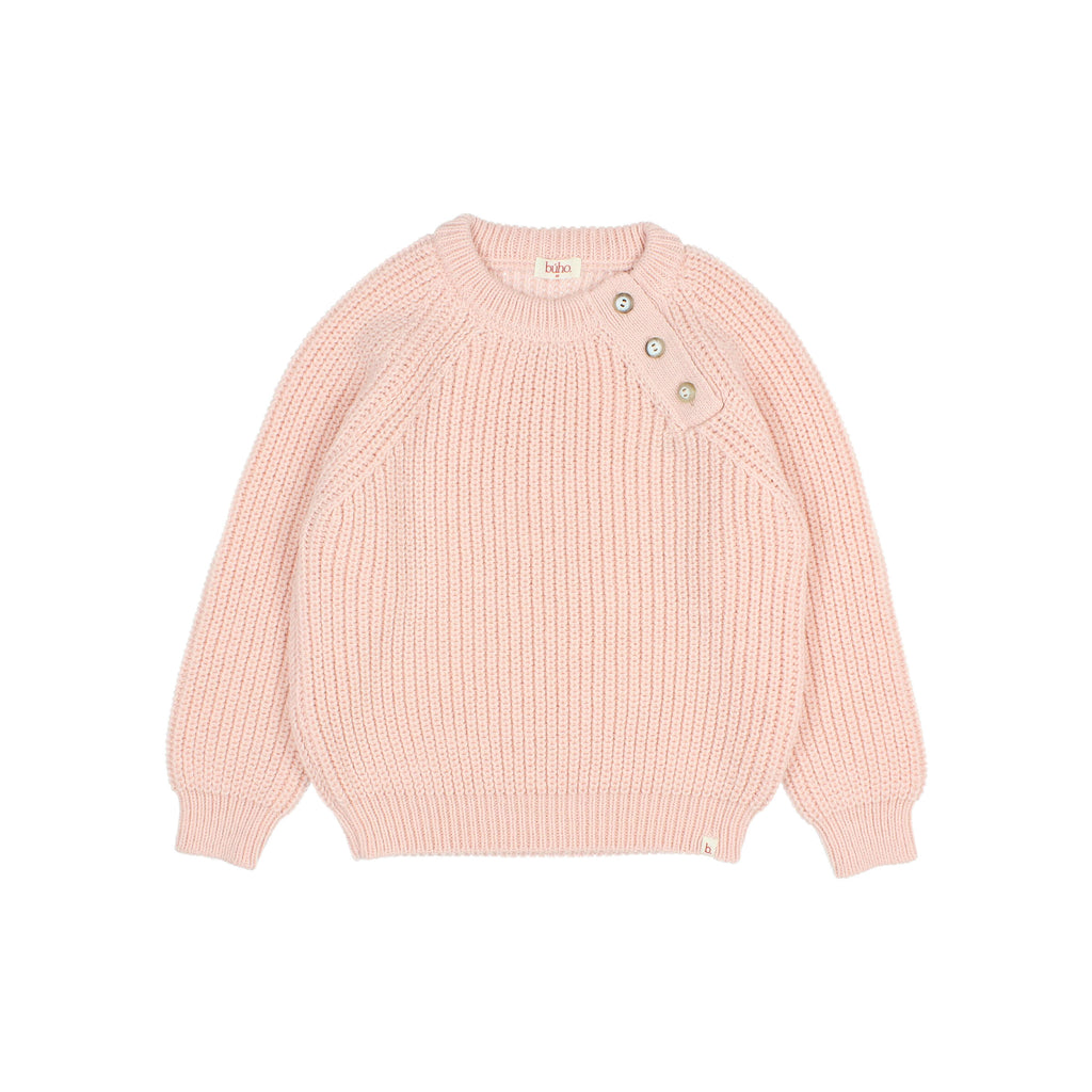 Pull en tricot doux Rose