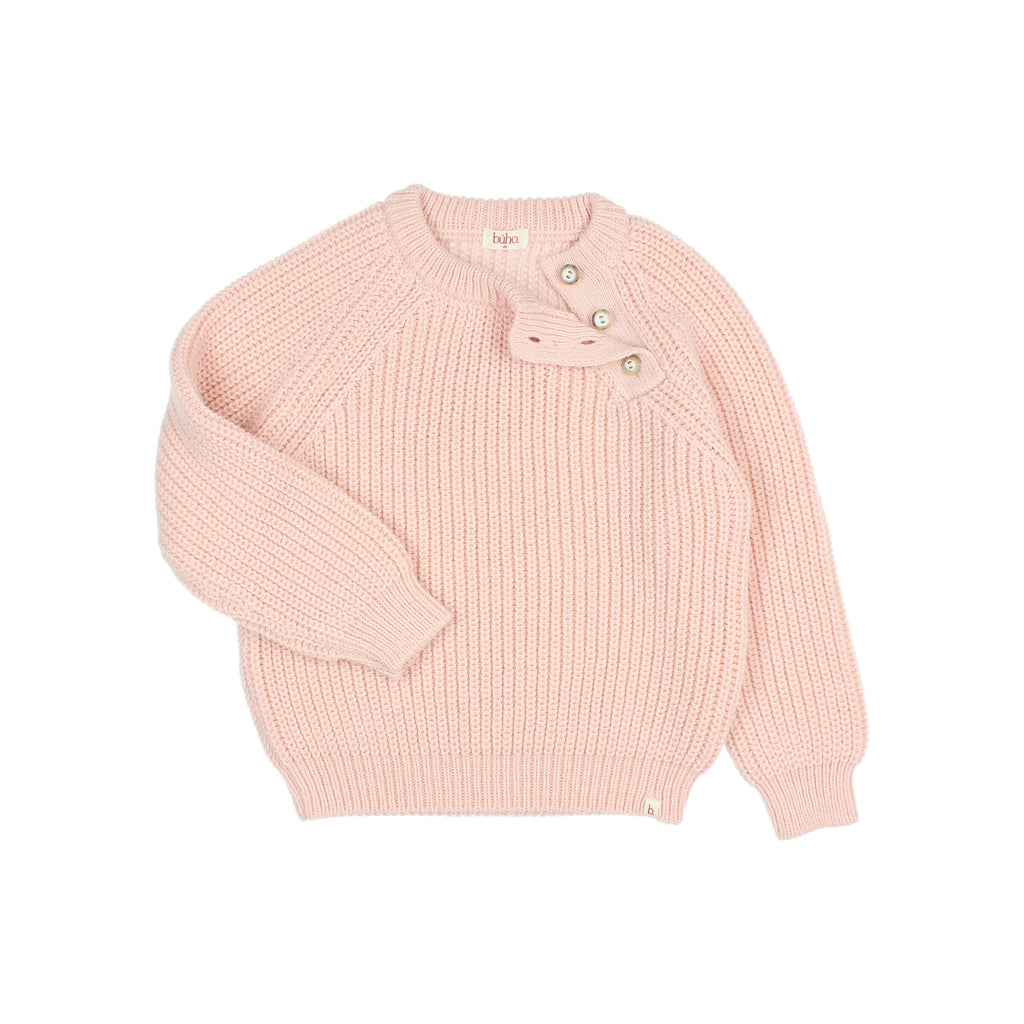Pull en tricot doux Rose
