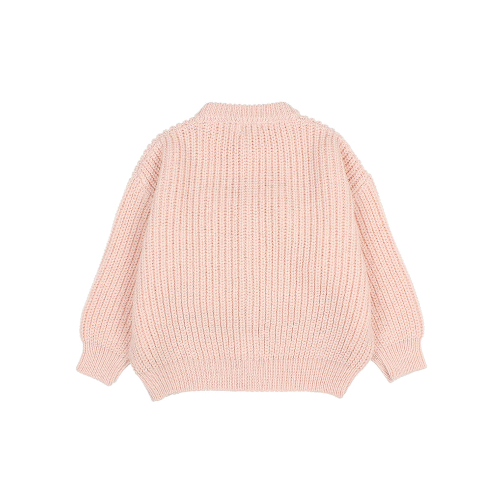 Soft Knit Cardigan Rose