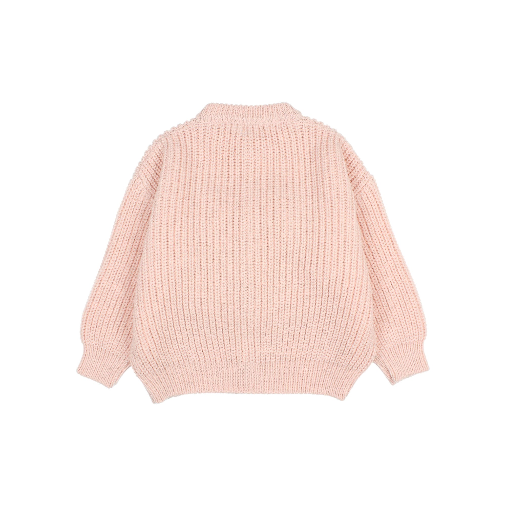 Gilet en tricot doux Rose