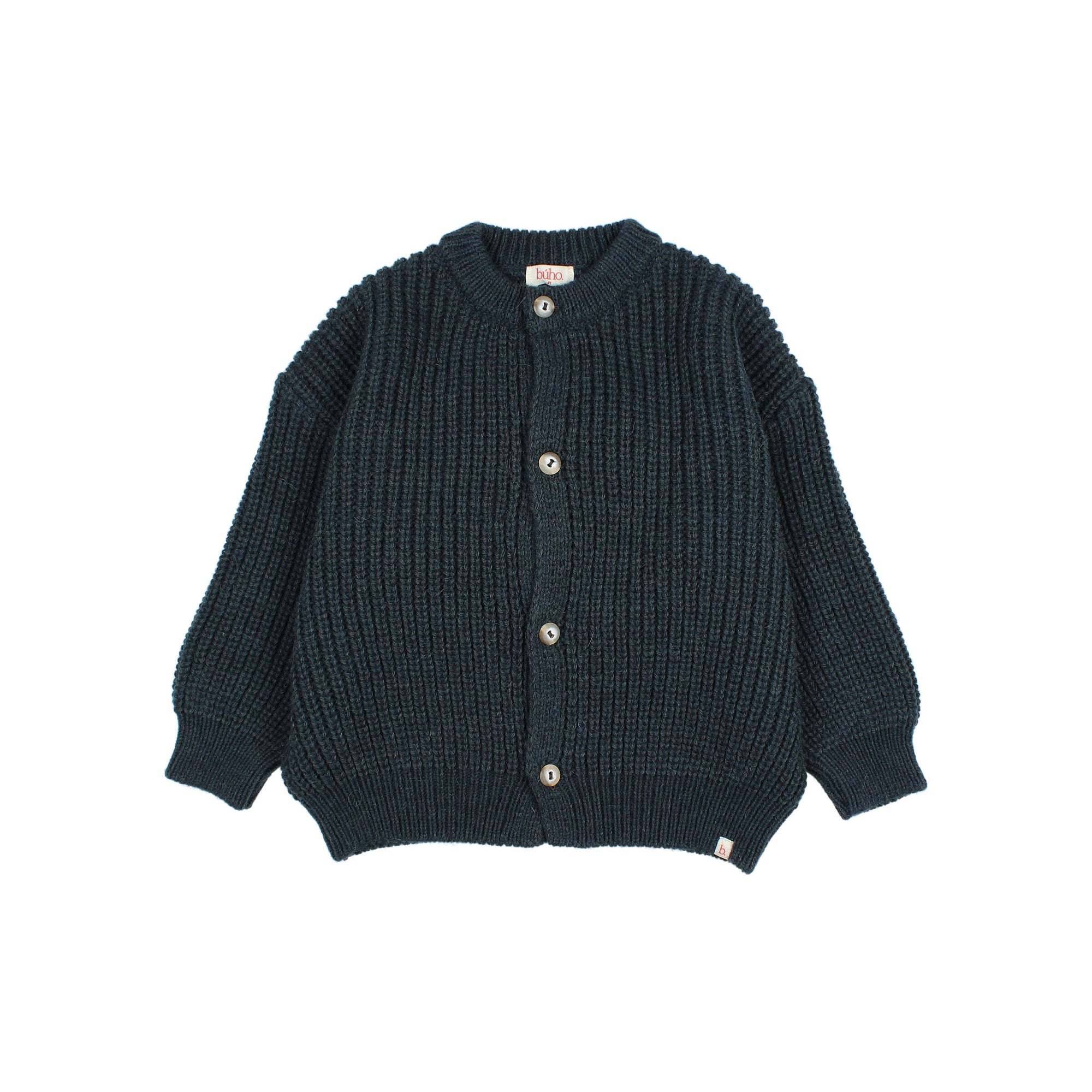 Gilet en tricot doux Bleu