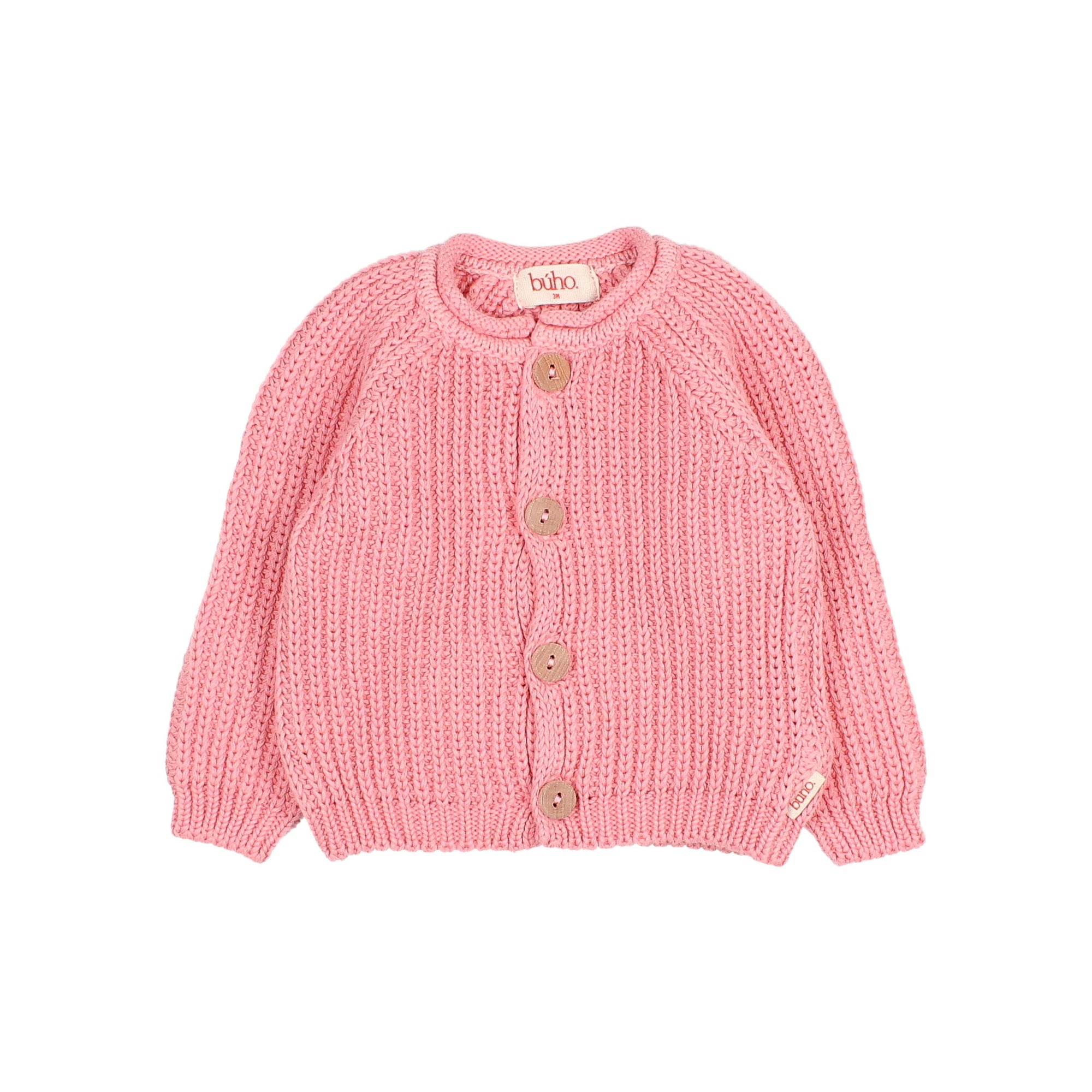 Cardigan Bébé rose