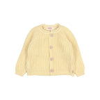 Baby Cotton Cardigan - Sun