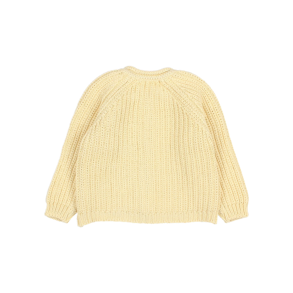 Baby Cotton Cardigan - Sun