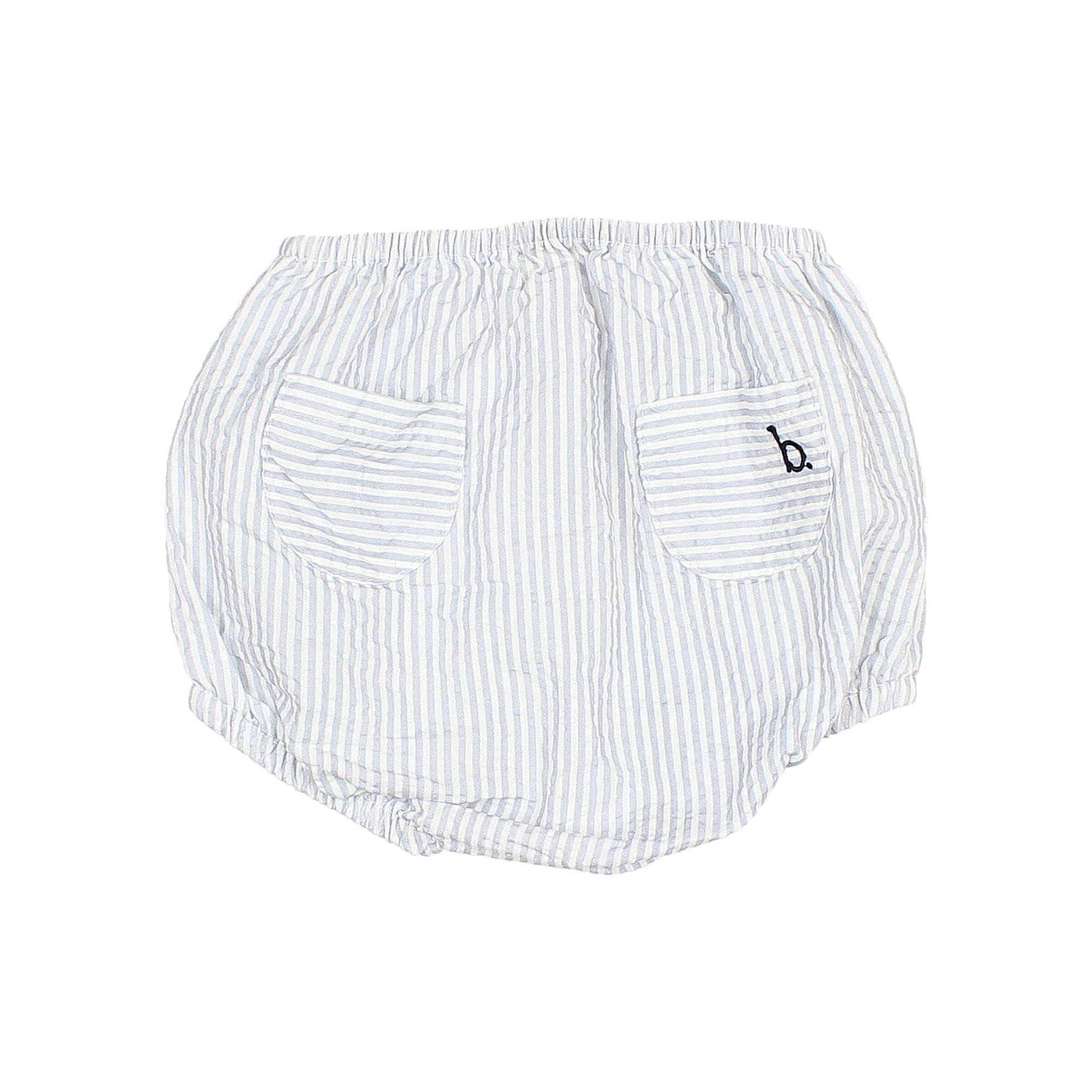 Bloomer Bébé  Rayé  Bleu Ciel