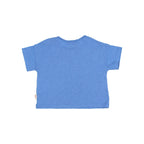 T-shirt Bébé en Lin Bleu Océan