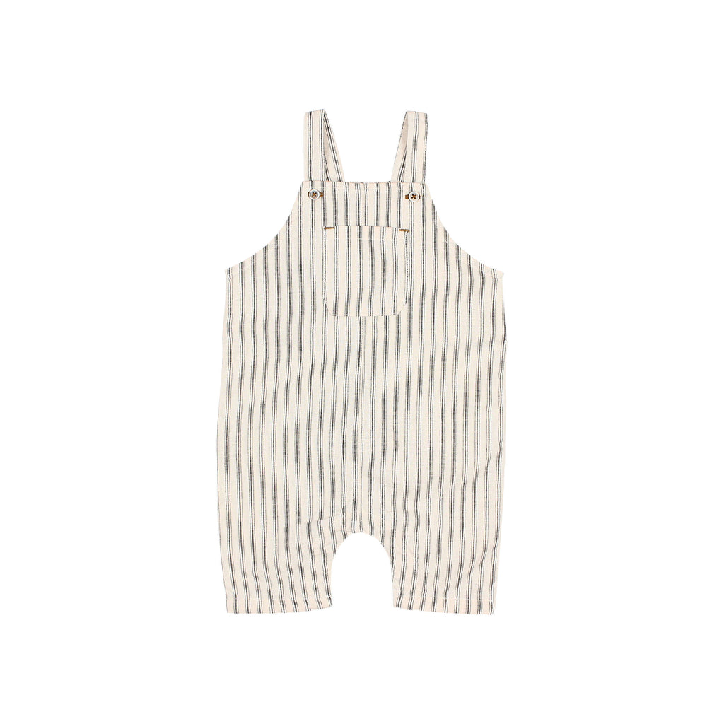 Salopette Bébé Rayée en Lin Unico
