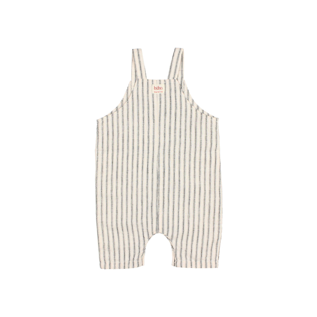 Salopette Bébé Rayée en Lin Unico