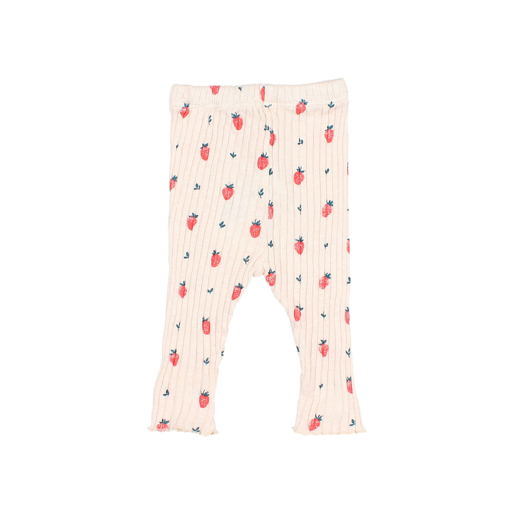 Legging Bébé Motif Fraise