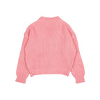 Rose Sucre Long Sleeve Cotton Knit Cardigan