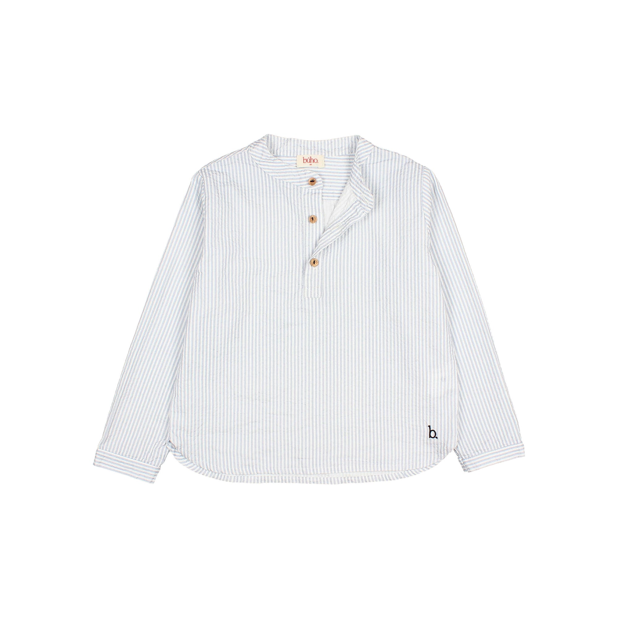 Chemise Bleu Ciel  Rayé