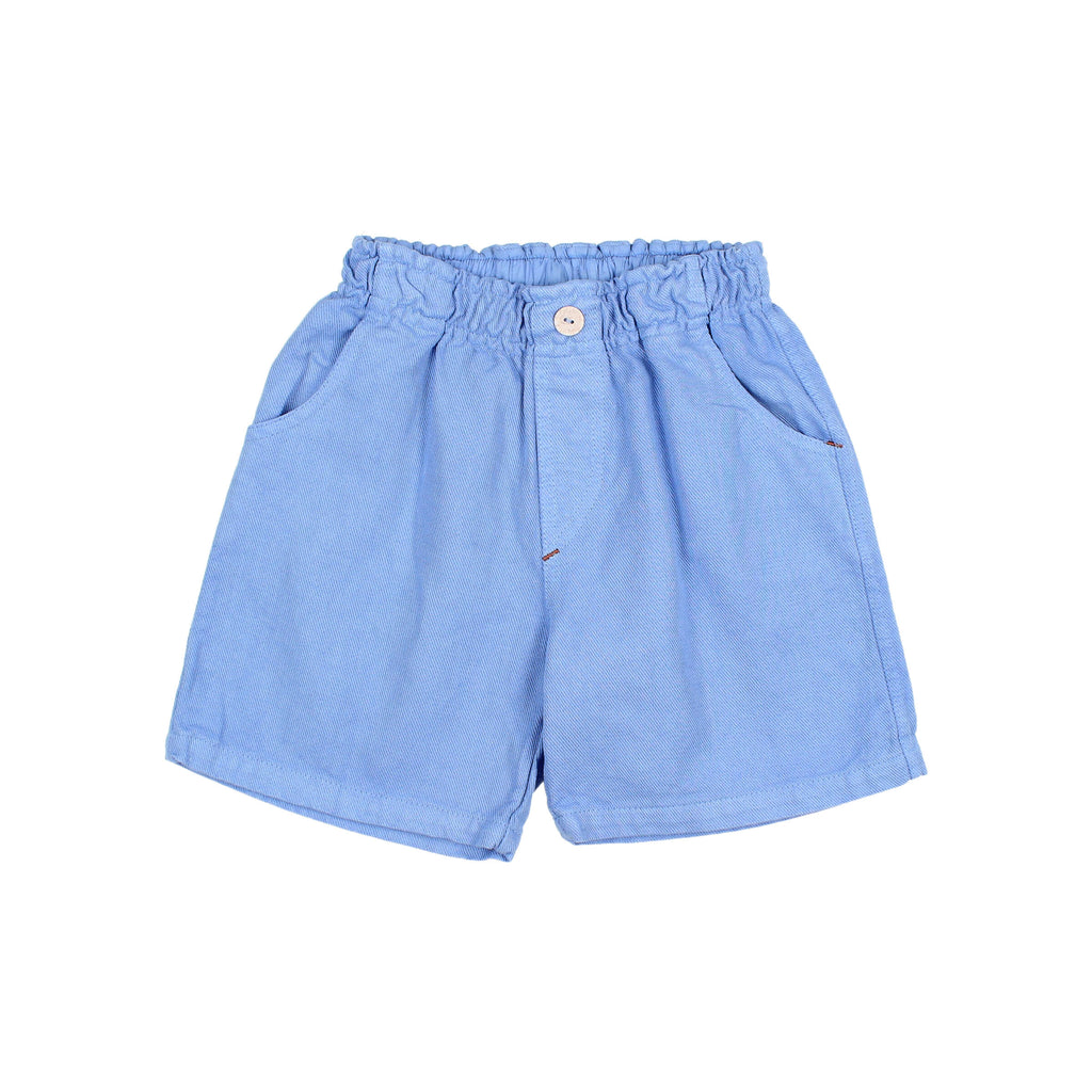 Drill Bermuda Shorts - Ocean Blue