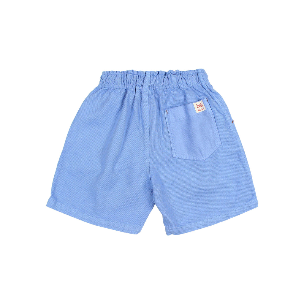 Drill Bermuda Shorts - Ocean Blue
