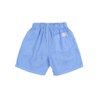 Drill Bermuda Shorts - Ocean Blue