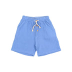 Bermuda mousseline Bleu Océan