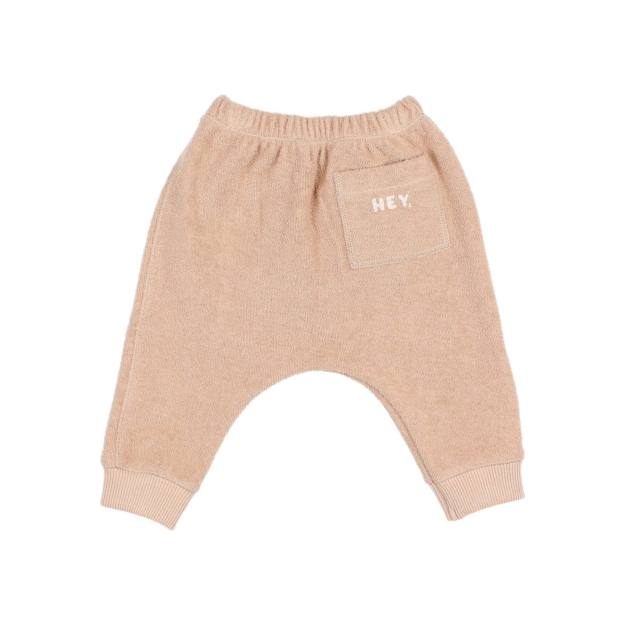 Baby pants in sponge fabric