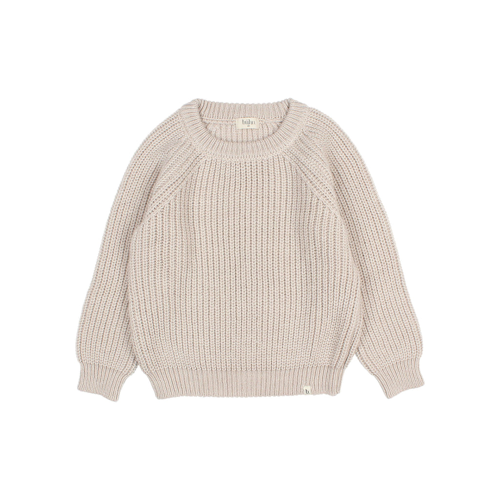 Soft natural knit sweater