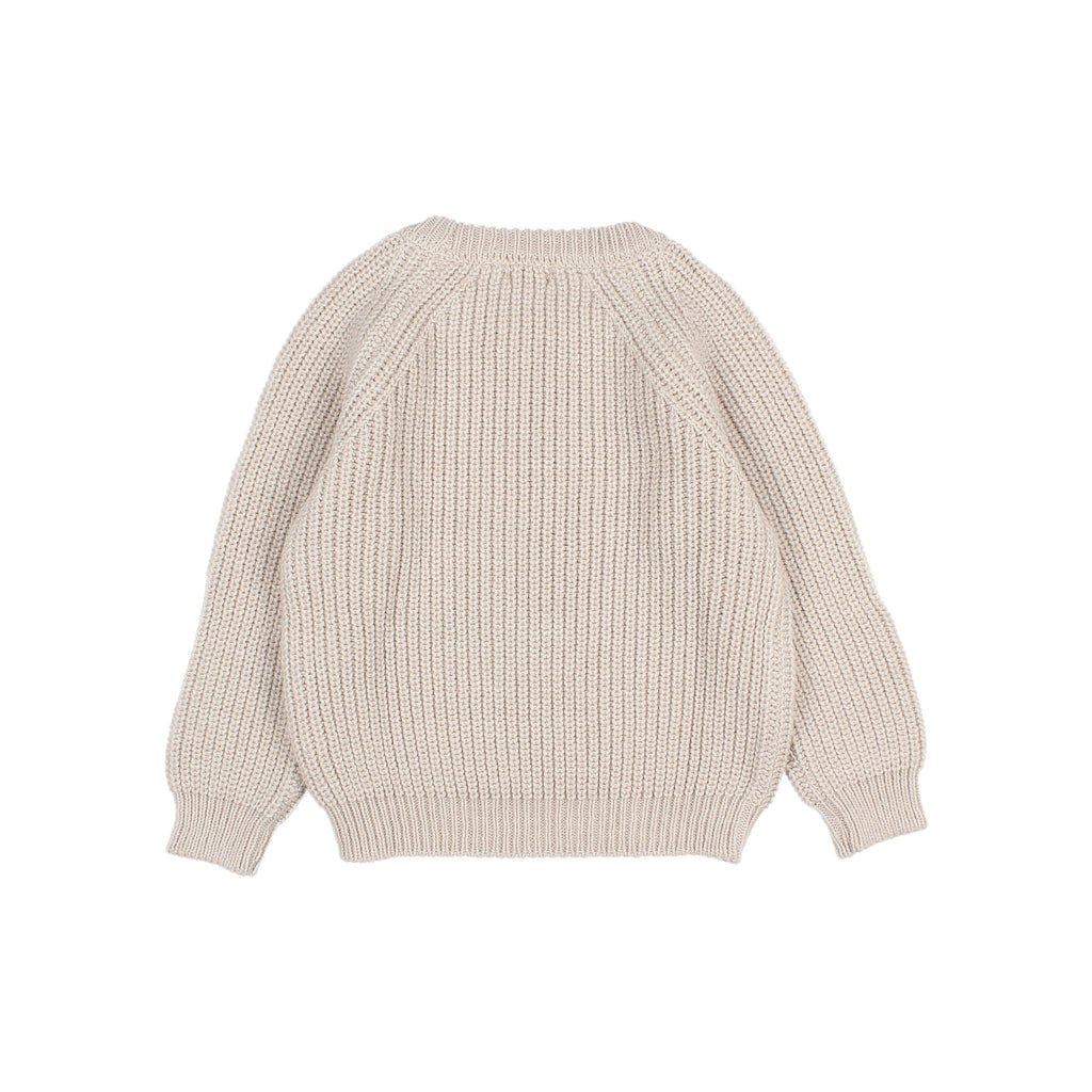 Soft natural knit sweater