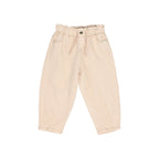 Soft twill pants in pink