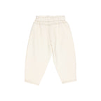 Beige soft twill pants
