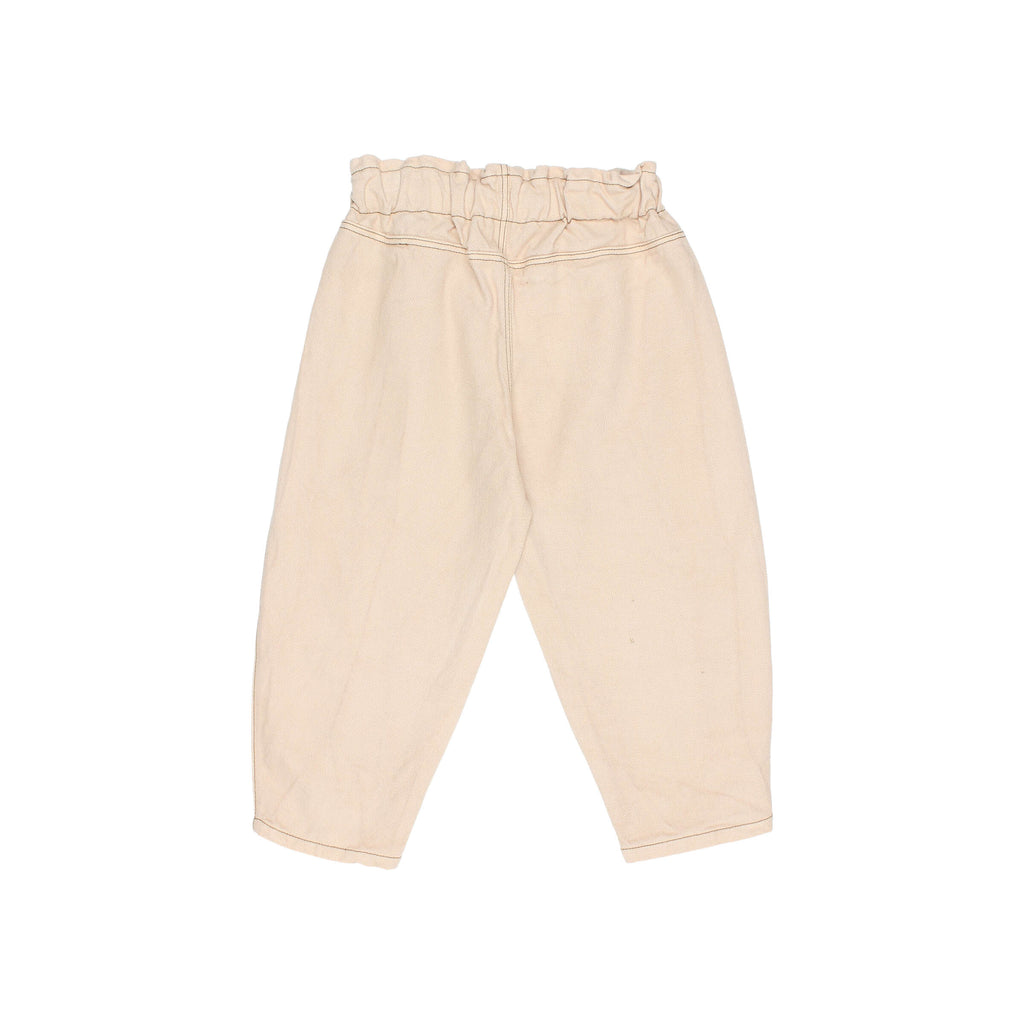 Soft twill pants in pink