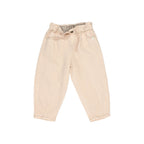 Soft twill pants in pink