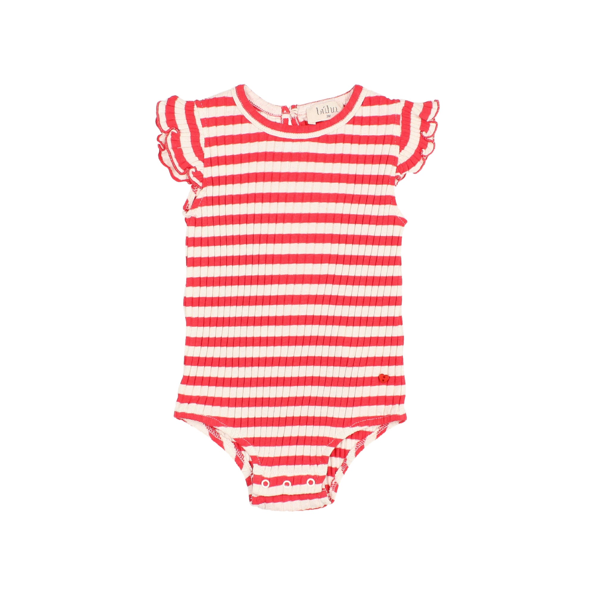 Red striped bodysuit