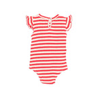 Red striped bodysuit