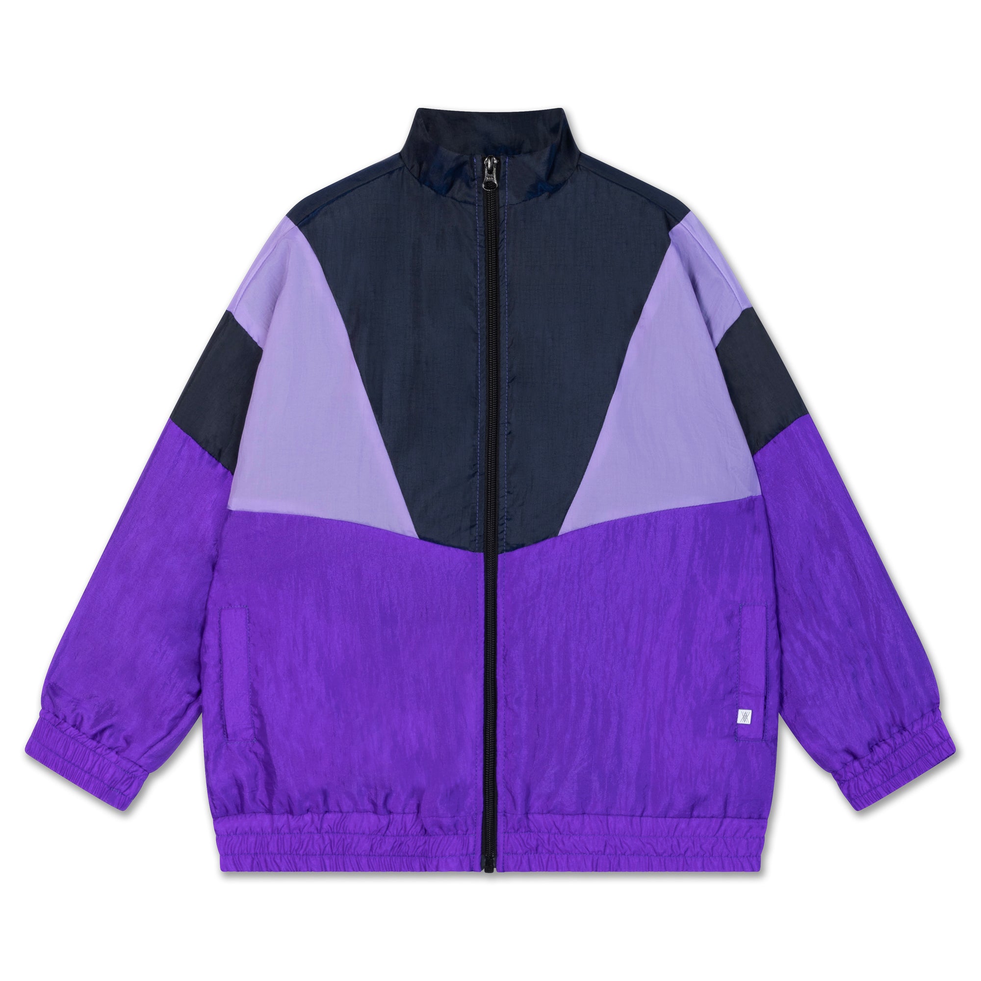 Purple and black jacket