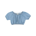 Crop Top en Denim