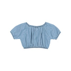 Crop Top en Denim